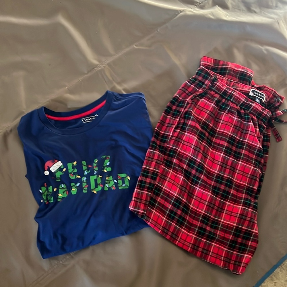 Feliz Navidad pajamas